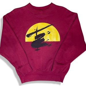 Vintage 1988 Miss Saigon CrewNeck SweatShirt